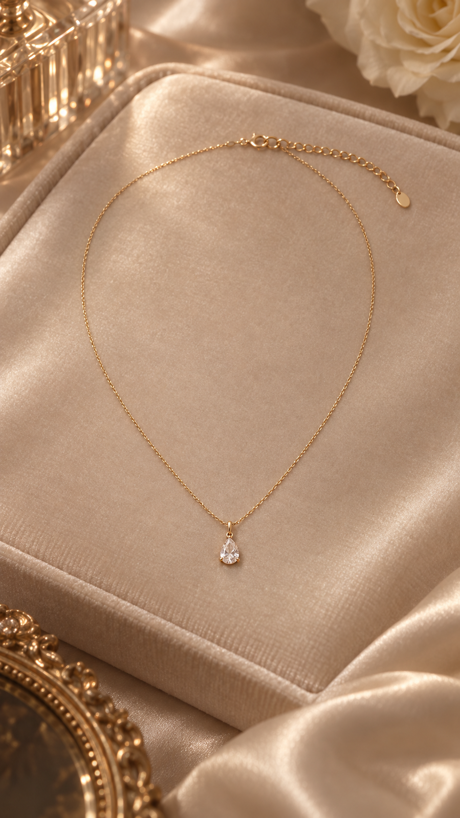 The Glass Tear Necklace
