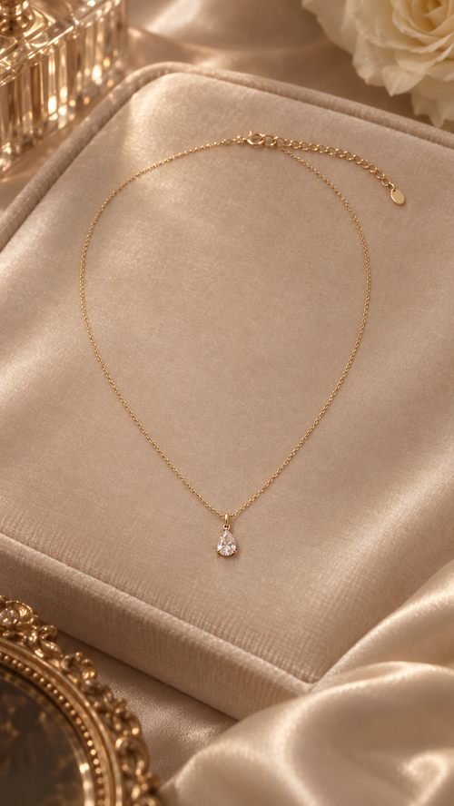 The Glass Tear Necklace