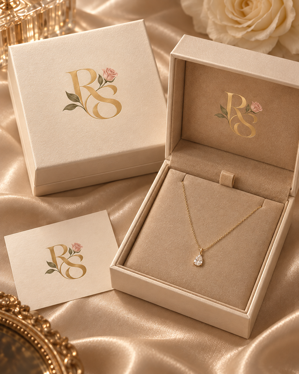 The Glass Tear Necklace